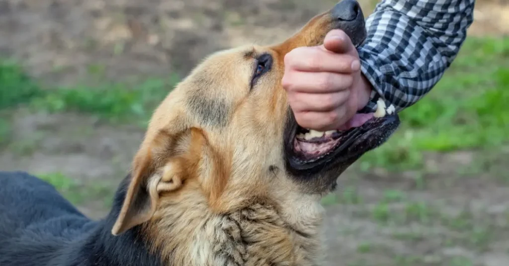 German Shepherd Bite Force